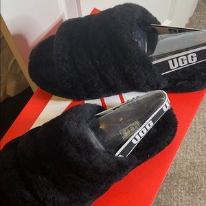 Ugg Slides Black Size 8